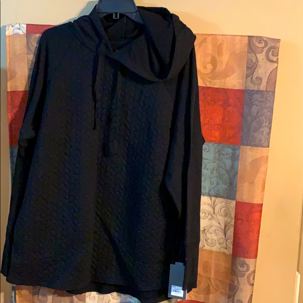TekGear On-the-Go Black Hoodie Sweatshirt